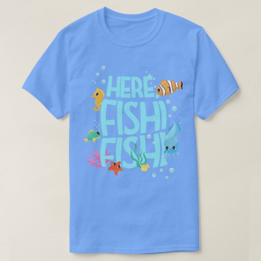 Hier Fishi Fishi T-Shirt (Design vorne)