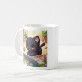 Hier Fishy Fishy! Kaffeetasse (Vorderseite Links)