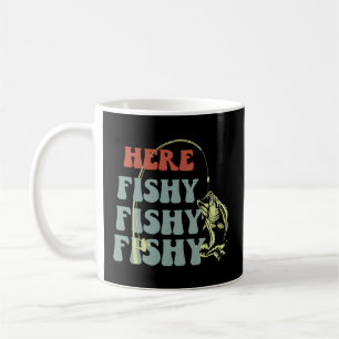 Hier Fiskus-Shirt-Bassfisch Kaffeetasse