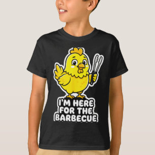 Hier für das Barbecue-Hühnchen lustiger Lebensmitt T-Shirt
