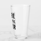 Hier für das Bier Glas (Links)