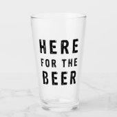 Hier für das Bier Glas (Vorderseite)