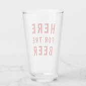 Hier für das Bier Glas (Rückseite)