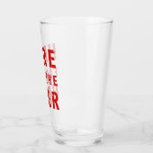 Hier für das Bier Glas (Links)