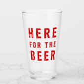 Hier für das Bier Glas (Vorderseite)