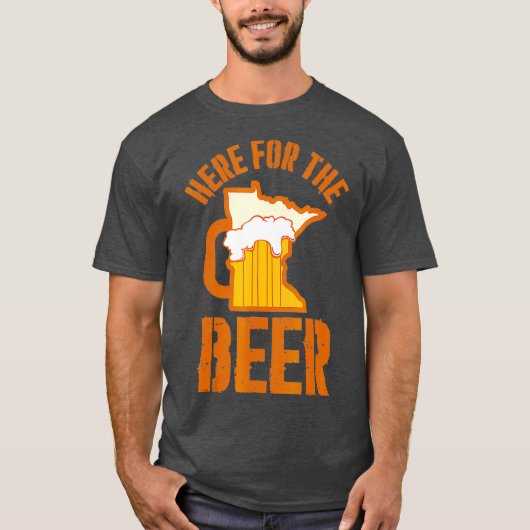 Hier für das Bier im Minnesota Shirt (Vorderseite)