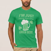 Hier für das Bier St Patricks Day T-Shirt (Vorderseite)