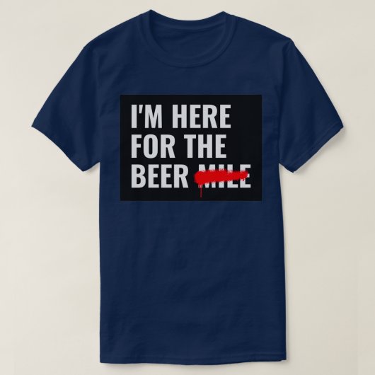Hier für das Bier T-Shirt (Design vorne)