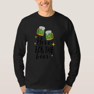 Hier für das Biertrinken Alkohol T-Shirt