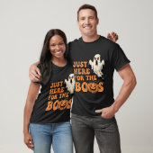 Hier für das BOOS Funny Halloween 4 T-Shirt (Unisex)