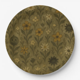 Hier für das "Boos" glückliche Halloween Pappteller