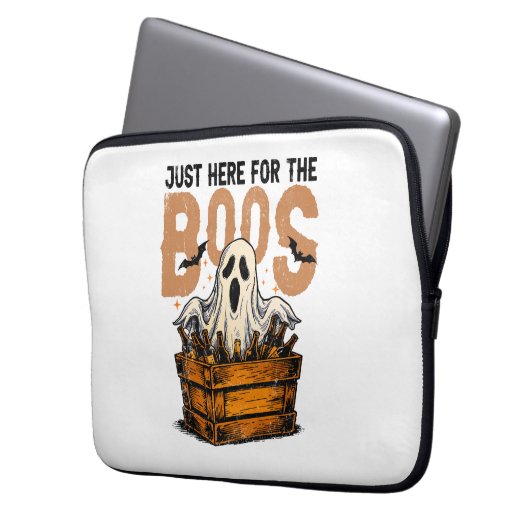 Hier für das Boos Halloween Laptopschutzhülle (Vorderseite Links)