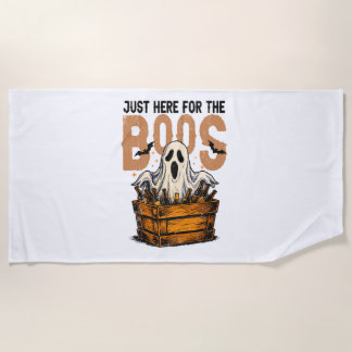 Hier für das Boos Halloween Strandtuch