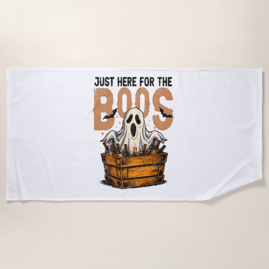 Hier für das Boos Halloween Strandtuch (Vorderseite)