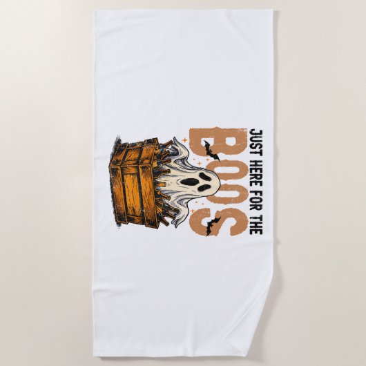 Hier für das Boos Halloween Strandtuch (Vorderseite)