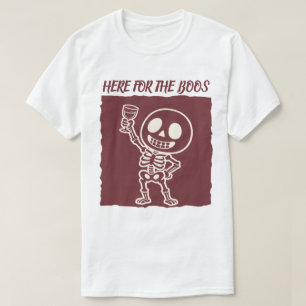 Hier für das Buh lustiges Skelett Halloween T-Shirt