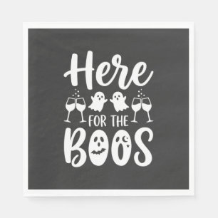 Hier für das Buhen Halloween-Geisterdesign_1 Serviette