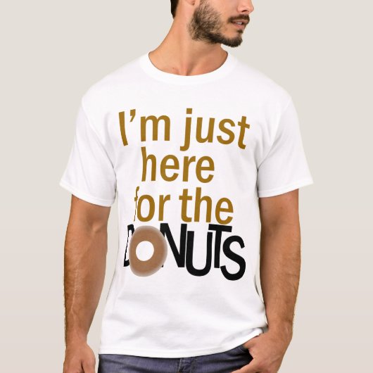 Hier für das DONUTS Shirt (Vorderseite)