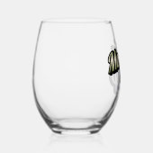 Hier für das Geld Yap Stemless Weinglas Ohne Stiel (Rechts)