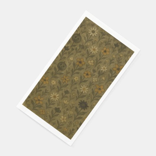 Hier für das Halloween-Party "Boos" - Blumen Serviette (Ecke)