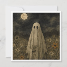 Hier für das Halloween-Party "Boos" Dankeskarte