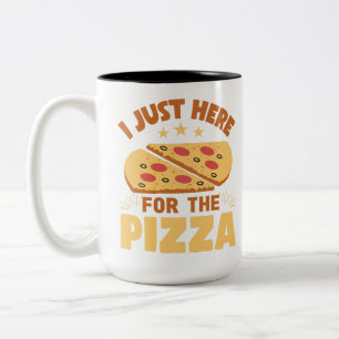 Hier für das Pizza-Shirt   Funny Pizza Liebe Zweifarbige Tasse