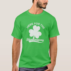 Hier für das Shenanigans St Patricks Day Kleeblatt T-Shirt