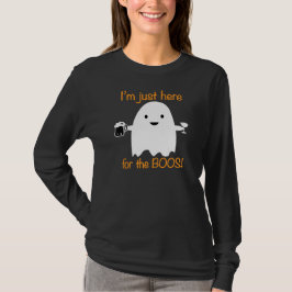 Hier für das trinkende Shirt Boos-Halloweens