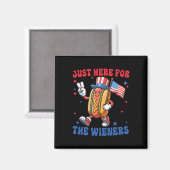 Hier für den 4. Juli Magnet (Vorderseite/Rückseite)