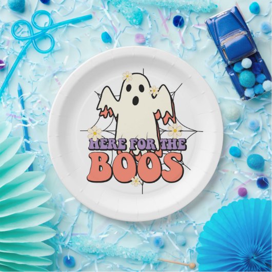 Hier für den Boos Ghost Pappteller (Party)