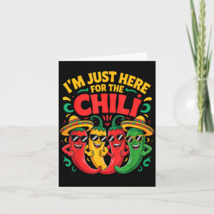 Hier für den Chili-Witz Chili-Koch-Wettbewerb Team Karte