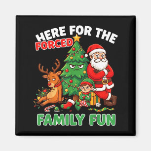 Hier für den erzwungenen Familien-Spaß Santa Weihn Magnet