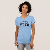 Hier für die Bierfrauen blauer Spaß Tee (Vorne ganz)