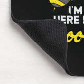 Hier für die Boo Bienen Fun Boo Biene Ghost Hallo Mousepad (Ecke)