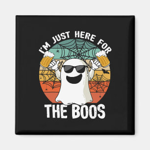 Hier für die Boos Funny Halloween Bierliebhaber Magnet