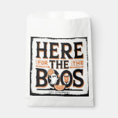 Hier für die Boos | Funny Niedlich Halloween Geschenktütchen (Vorderseite)