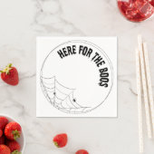 hier für die Boos Luxusserviette - Halloween Serviette (Beispiel)