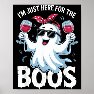 Hier für die Boos Süßer Geist Lustiger Halloween-F Poster