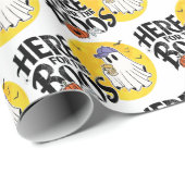 Hier für die Boos | Trinken Sie, und lassen Sie si Geschenkpapier (Rolleneckpunkt)