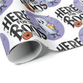 Hier für die Boos | Trinken Sie, und lassen Sie si Geschenkpapier (Rolleneckpunkt)