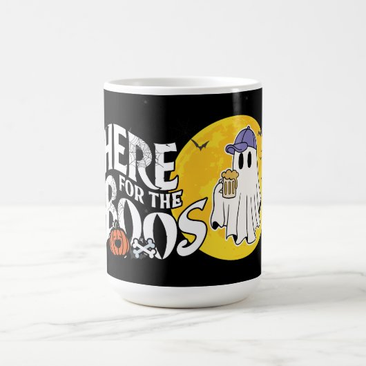 Hier für die Boos | Trinken Sie, und lassen Sie si Kaffeetasse (Mittel)