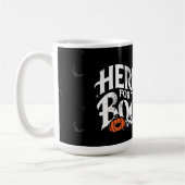 Hier für die Boos | Trinken Sie, und lassen Sie si Kaffeetasse (Links)