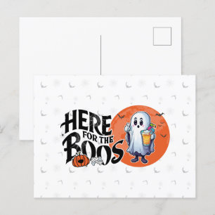 Hier für die Boos   Trinken Sie, und lassen Sie si Postkarte