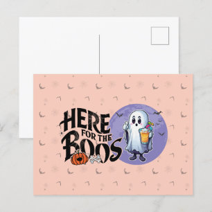 Hier für die Boos   Trinken Sie, und lassen Sie si Postkarte