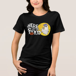 Hier für die Boos Trinken Sie, und lassen Sie si Tri-Blend Shirt