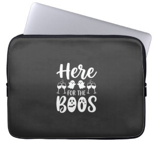 Hier für die Buhs Halloween-Geist-Design_1 Laptopschutzhülle