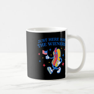 Hier für die Dackeln 4. Juli Hot Dog 4 Kaffeetasse
