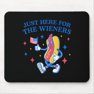 Hier für die Dackeln 4. Juli Mousepad