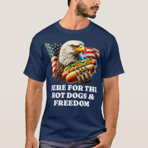 Hier für die Hot Dogs Freedom T-Shirt