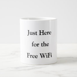 Hier für die kostenlosen WiFi lustigen Fehler Jumbo-Tasse